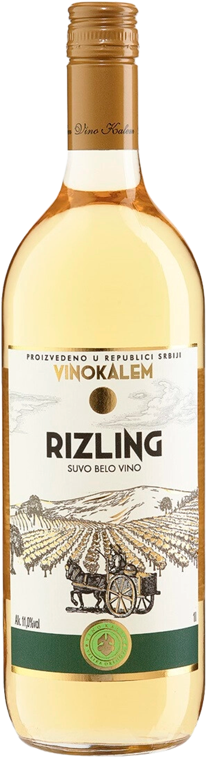Рислинг Сухое Вино Калем 1 л