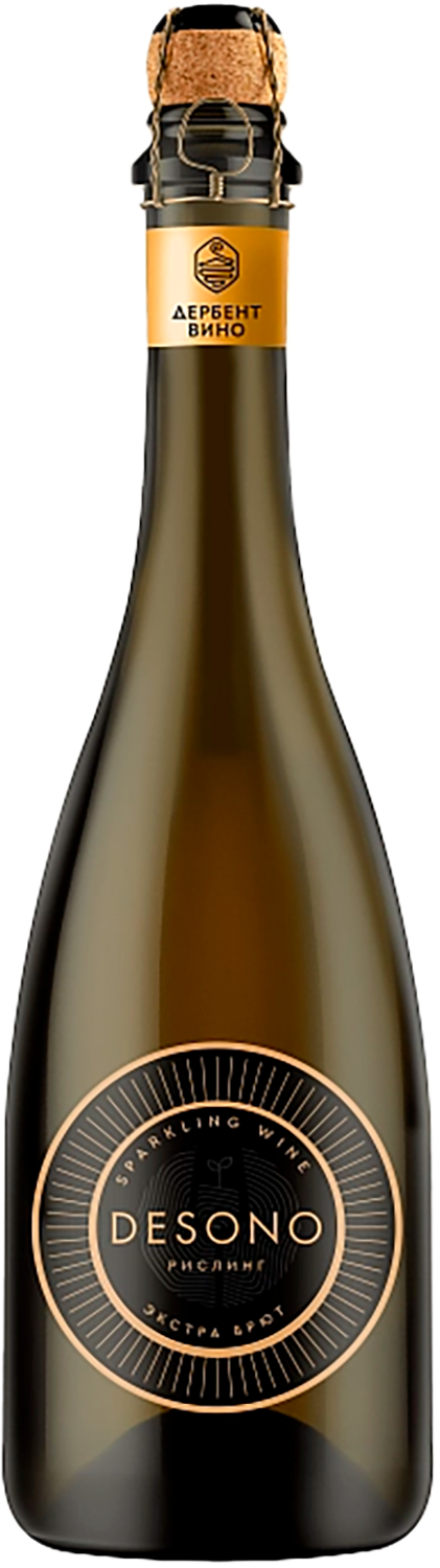 Дэсоно Рислинг Дагестан ЗГУ Экстра Брют Дербент Вино 0.75 л