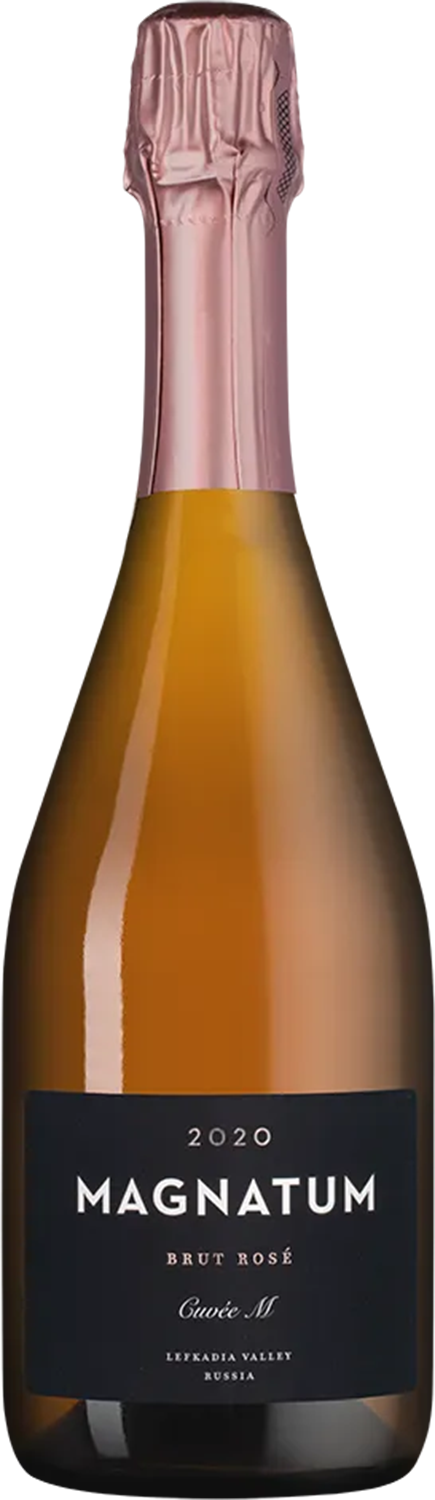 Магнатум Кюве Розе Брют Кубань. Крымск ЗГУ Долина Лефкадия 0.75 л