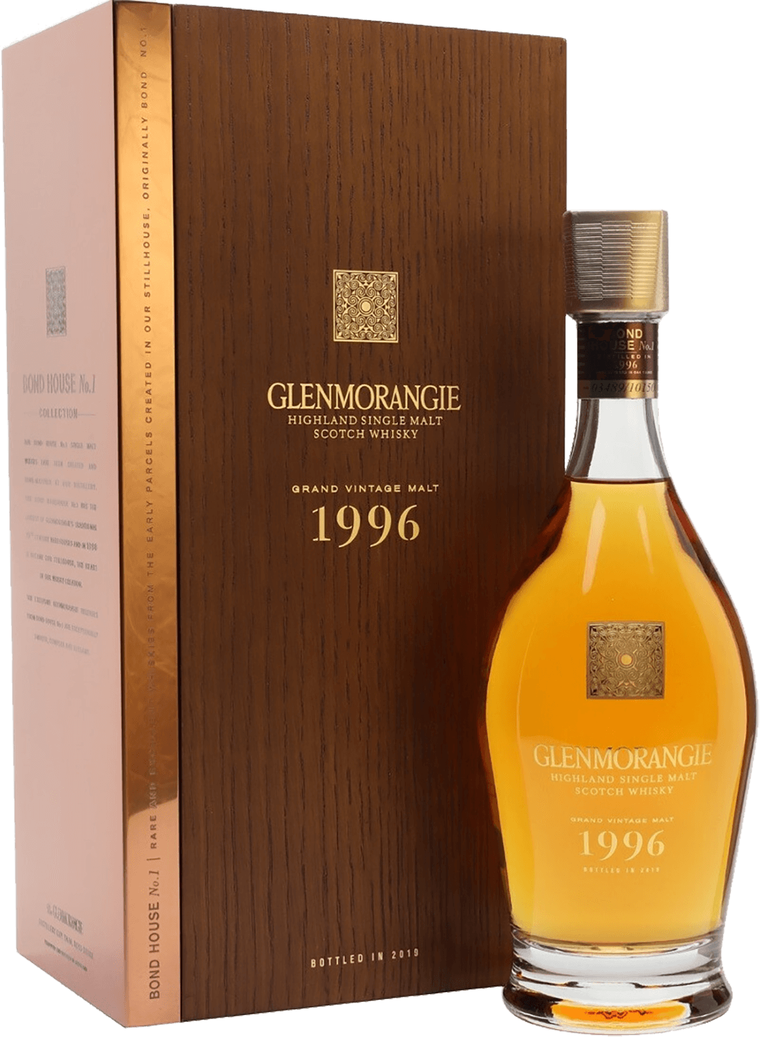 Виски Glenmorangie Grand Vintage Malt Highland Single Malt Scotch Whisky (gift box) Гленморанджи Гранд Винтаж Молт Хайлэндс односолодовый шотландский виски в подарочной упаковке 1996 0.7 л