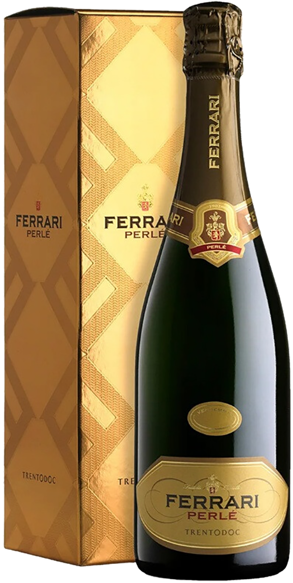 Феррари Перле Брют Тренто DOC в подарочной упаковке 0.75 л