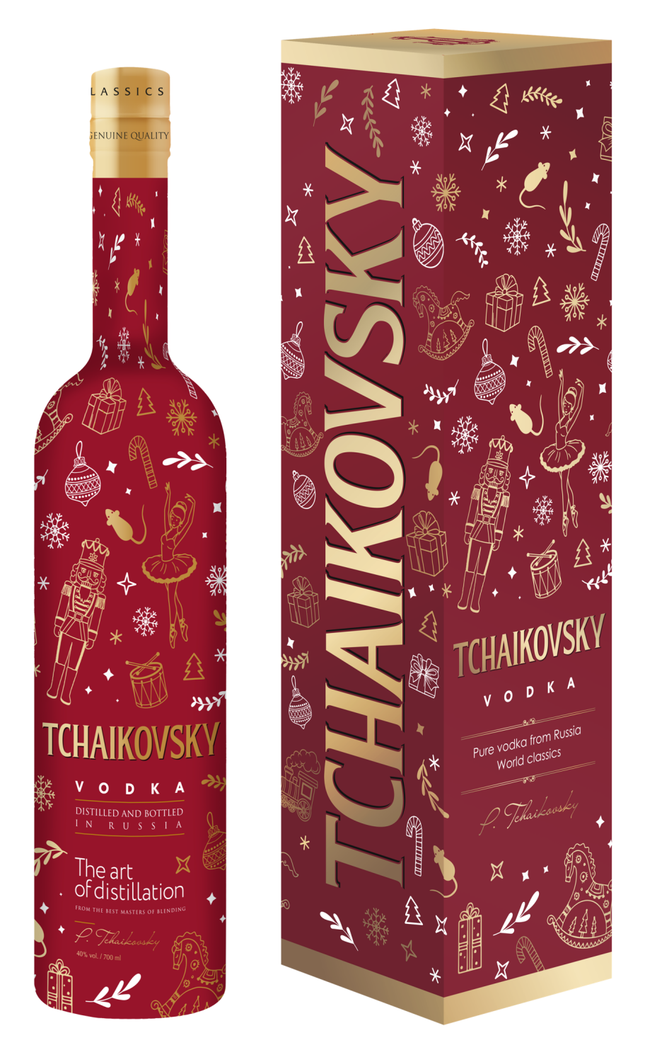 Чайковский Щелкунчик (в подарочной упаковке) 0.7 л