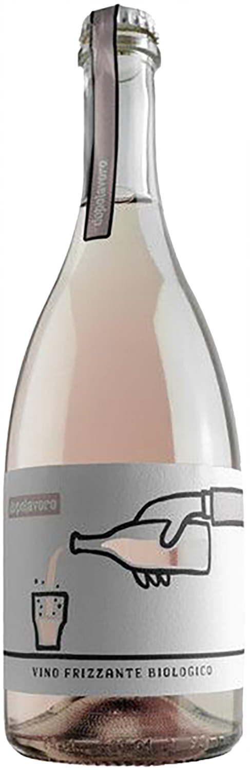 Дополаворо Органик Фризанте Розе Брют Корвеццо 0.75 л