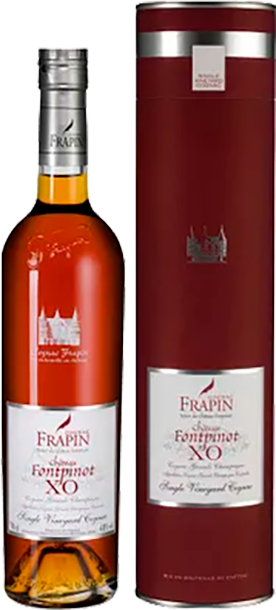 Домен Шато де Фонпино XO Гранд Шампань Премье Гран Крю Фрапэн в подарочной упаковке 0.7 л