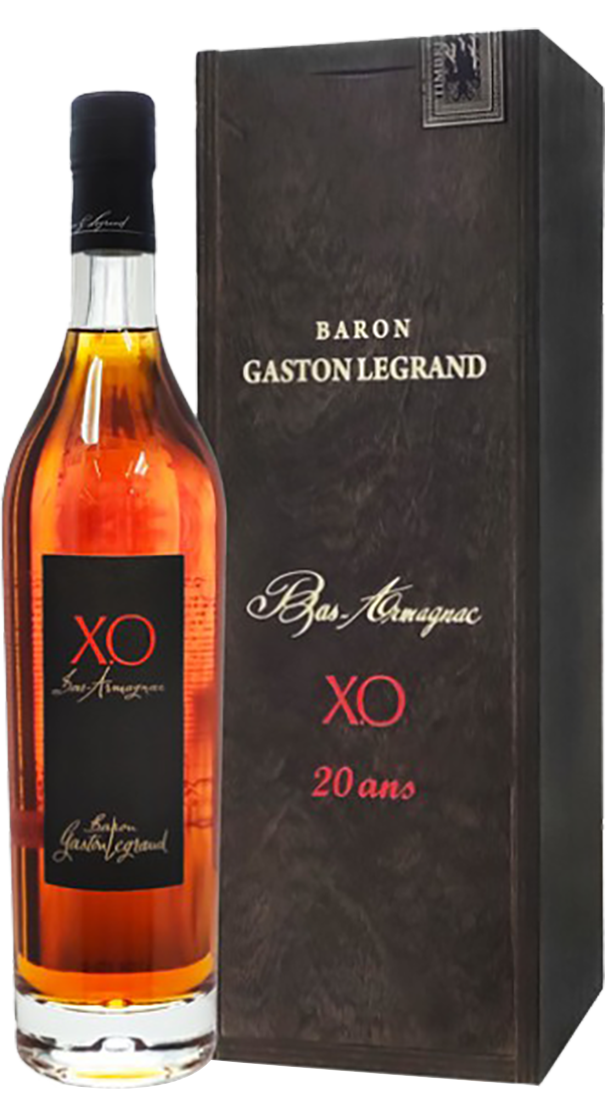 Бренди Baron Gaston Legrand XO Bas Armagnac (Подарочная упаковка