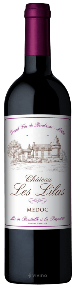 Вино Chateau Les Lilas Medoc AOC, 0.75 л