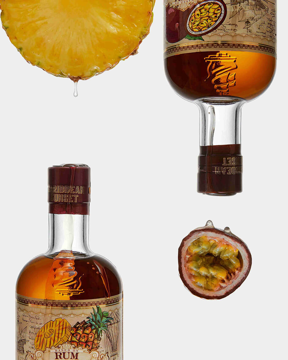 Ром Caribbean Sunset Passion Fruit 0.5 л (Кариббеан Сансет Пэшн Фрут ),  купить в магазине в Самаре - цена, отзывы