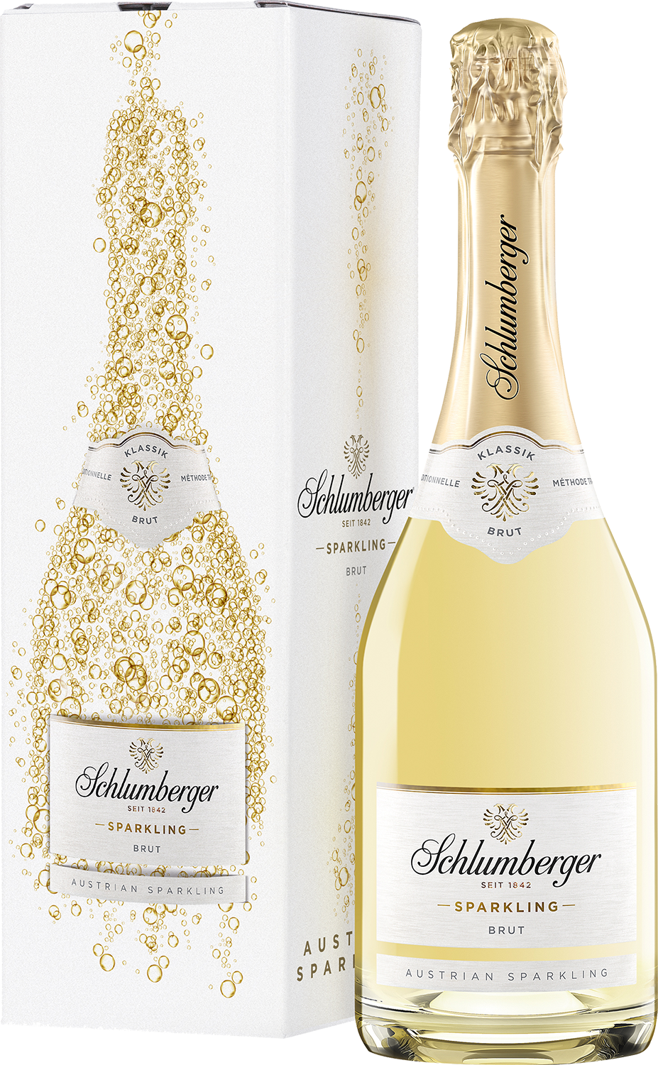 Шлюмбергер Брют Классик в подарочной упаковке 0.75 л