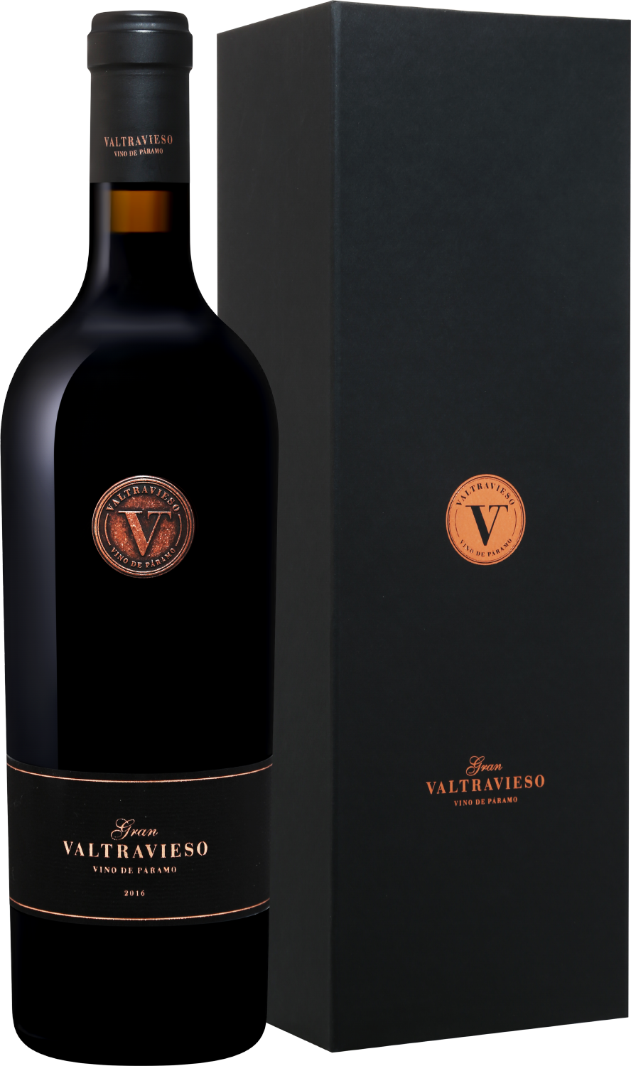 Гран Вальтравиесо Вино де Парамо Рибера дель Дуэро DO Бодегас и Виньедос Вальтравиесо в подарочной упаковке 2018 0.75 л