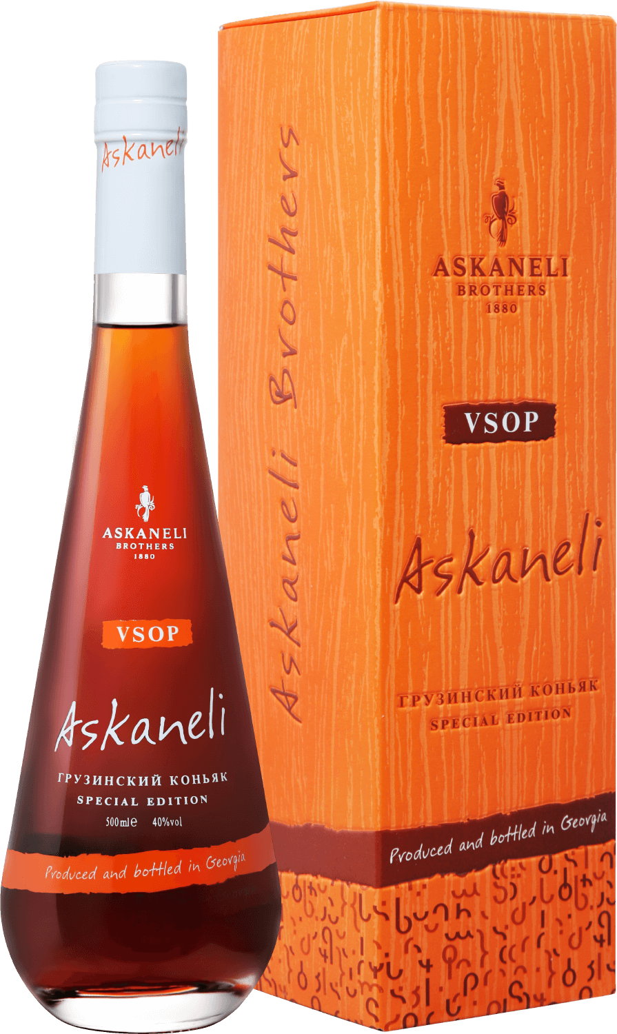 Асканели VSOP в подарочной упаковке - 0.5&nbsp;л
