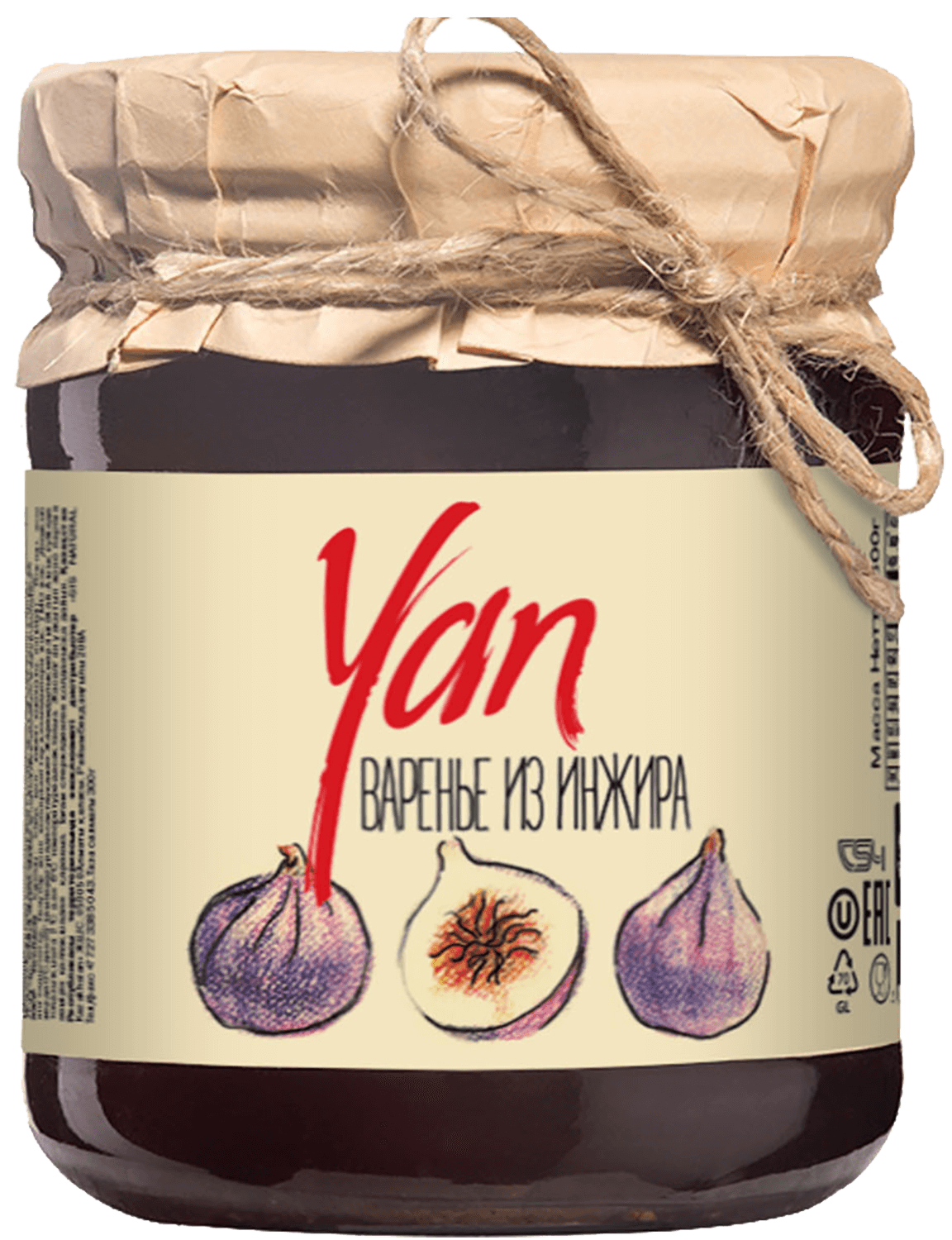 Варенье из инжира Ян 300г