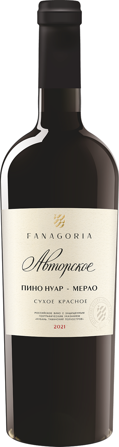 Авторское Пино Нуар-Мерло Фанагория 0.75 л
