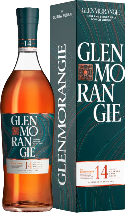 Виски Glenmorangie The Quinta Ruban Single Malt Scotch Whisky 14 y.o. (gift box) Glenmorangie The Quinta Ruban Single Malt Scotch Whisky 14 y.o. (gift box)
