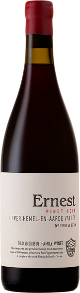 Вино Ernest Pinot Noir Hemel-en-Aarde WO Hasher Family Wines, 0.75 л в Самаре