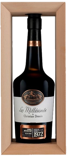 Christian Drouin 1972 Calvados Pays d'Auge AOC (gift box), 0.7 л в Самаре