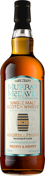 Murray McDavid Cask Craft Madeira Finish Single Malt Scotch Whisky, 0.7 л в Самаре