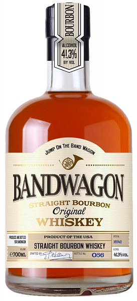 Bandwagon Straight Bourbon Whiskey, 0.7л