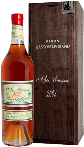 Baron Gaston Legrand 2003 Bas Armagnac (gift box), 0.7 л в Самаре