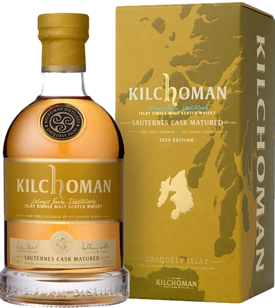 Kilchoman Sauternes Cask Matured Single Malt Scotch Whisky в подарочной упаковке, 0.7 л в Самаре