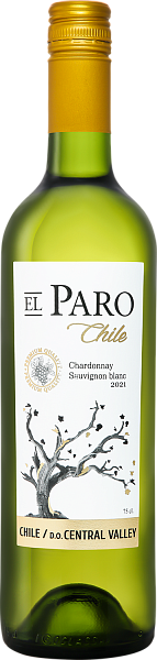 El Paro Chardonnay Sauvignon Blanc Central Valley DO Vina del Pedregal, 0.75 л в Самаре