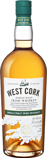 West Cork Single Malt Irish Whiskey, 0.7 л в Самаре