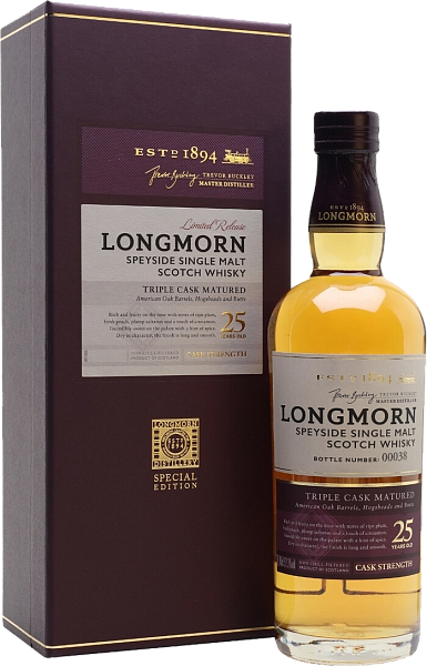 Longmorn Single Malt Scotch Whisky 25 Y.O. (gift box), 0.7 л в Самаре