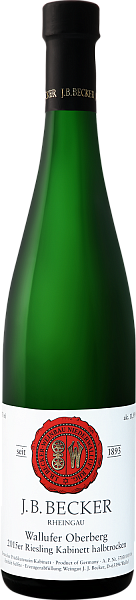 Riesling Wallufer Oberberg Kabinett Halbtrocken Rheingau J.B.Becker, 0.75 л в Самаре