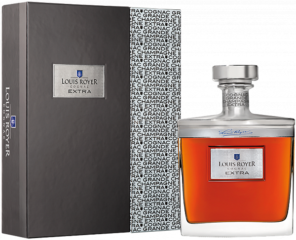 Louis Royer Cognac Grande Champagne Extra (gift box), 0.7л