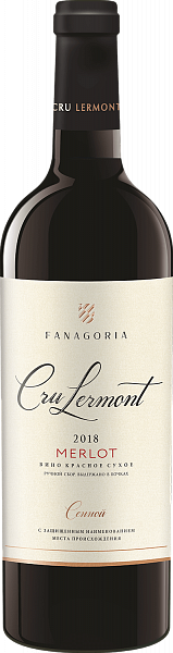 Cru Lermont Merlot Sennoy Fanagoria, 0.75 л в Самаре