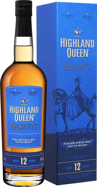 Highland Queen Majesty Single Malt Scotch Whisky 12 y.o. (gift box), 0.7 л в Самаре