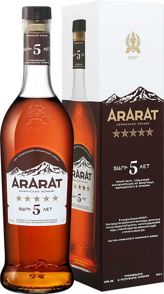ARARAT 5 y.o. (gift box), 0.5 л в Самаре