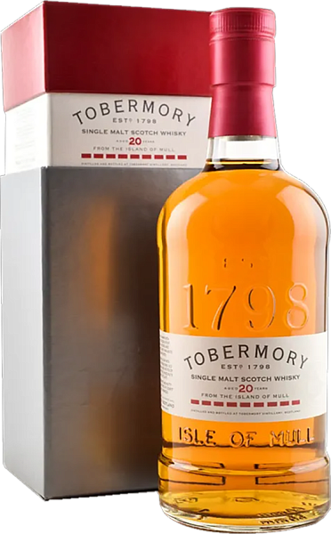 Tobermory Aged 20 Years Old Single Malt Scotch Whisky (gift box), 0.7 л в Самаре