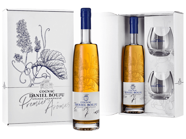 Daniel Bouju Premiers Aromes Cognac Grande Champagne (gift box with 2 glasses), 0.7 л в Самаре