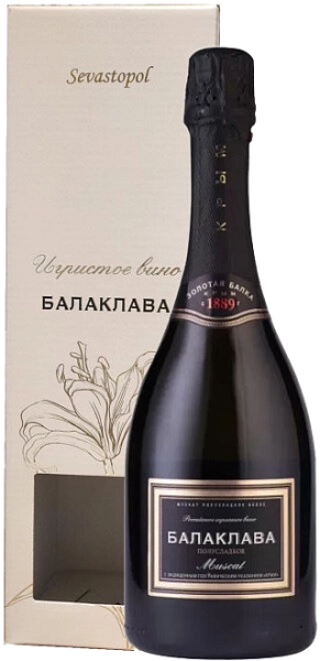 Balaklava Muskat Crimea Zolotaya Balka (gift box), 0.75 л в Самаре