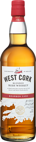 West Cork Bourbon Cask Blended Irish Whiskey, 0.7 л в Самаре