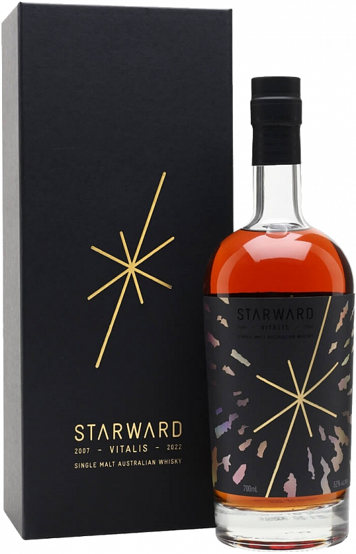 Старвард Виталис Солодовый Виски в подарочной упаковке 0.7 л
