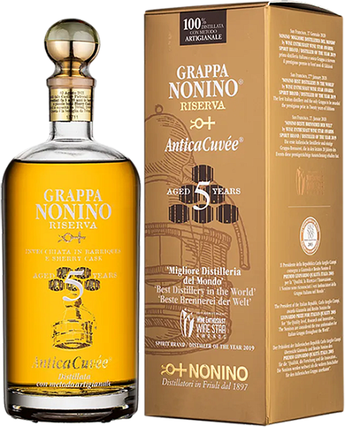 Nonino Riserva Antica Cuvee Invecchiata in Barriques (gift box), 0.7 л в Самаре