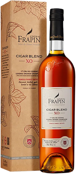 Frapin Cigar Blend Vieille Grande Champagne Premier Grand Cru du Cognac XO (gift box), 0.7 л в Самаре