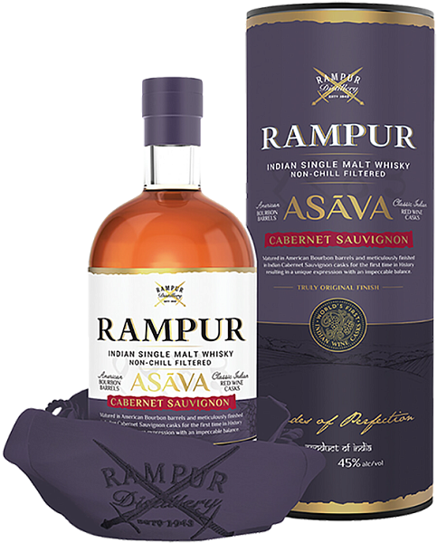 Rampur Asava Indian Single Malt Whisky (gift box), 0.7 л в Самаре