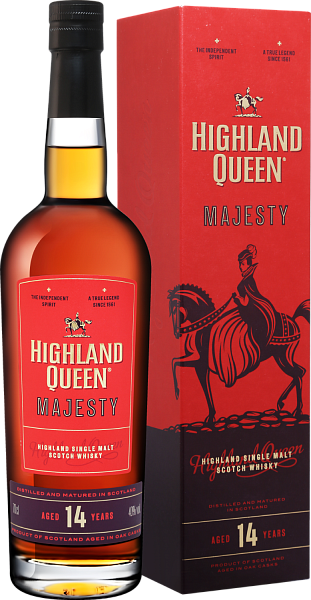 Highland Queen Majesty Single Malt Scotch Whisky 14 y.o. (gift box), 0.7 л в Самаре