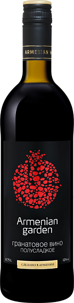 Armenian Garden Pomegranate Oktemberyanskiy Wine and Brandy Factory, 0.75 л в Самаре