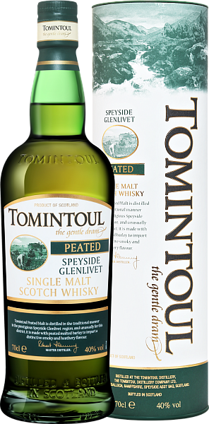Tomintoul Speyside Glenlivet Peated Single Malt Scotch Whisky (gift box), 0.7 л в Самаре