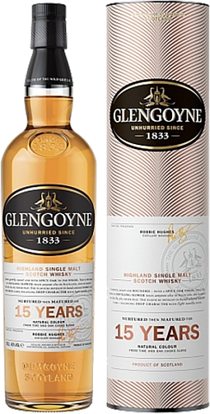 Glengoyne Highland Single Malt Scotch Whisky 15 y.o. (gift box), 0.7 л в Самаре