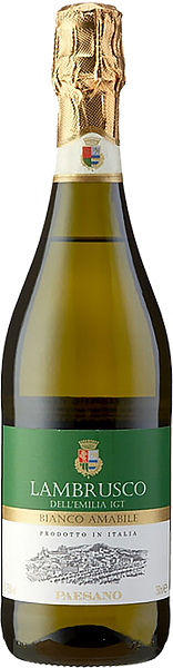 Paesano Lambrusco Bianco Amabile Emilia IGT Chiarli 1860, 0.75 л в Самаре