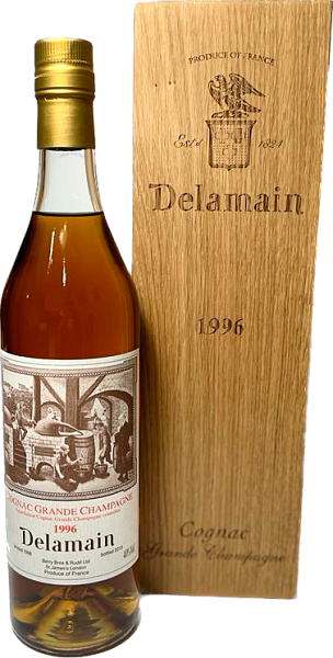 Delamain Grande Champagne Cognac Vintage 1996 Early Landed (wooden box), 0.7 л в Самаре