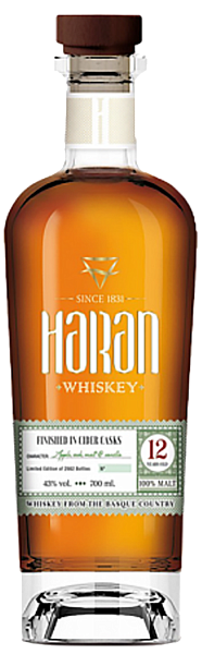 Haran Cider Cask Finish 12 Year Old Malt Whiskey, 0.7 л в Самаре