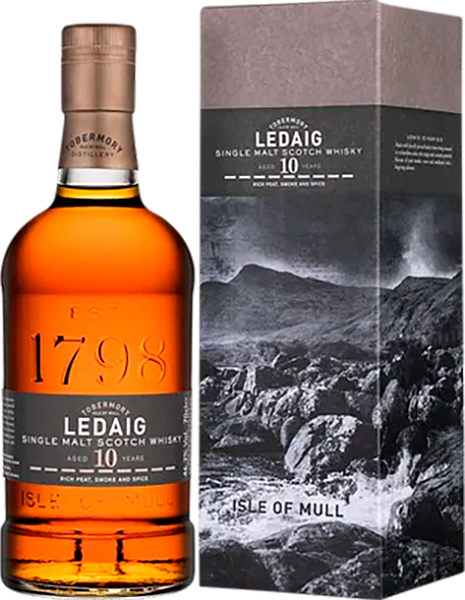 Ledaig Aged 10 Years Single Malt Scotch Whisky (gift box), 0.7 л в Самаре