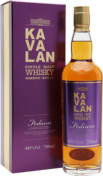Kavalan Podium Single Malt Whisky (gift box), 0.7л