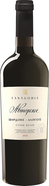 Avtorskoe Chardonnay-Aligote Fanagoria, 0.75 л в Самаре