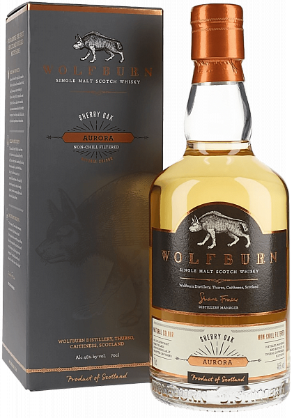 Wolfburn Aurora Single Malt Scotch Whisky (gift box), 0.7л